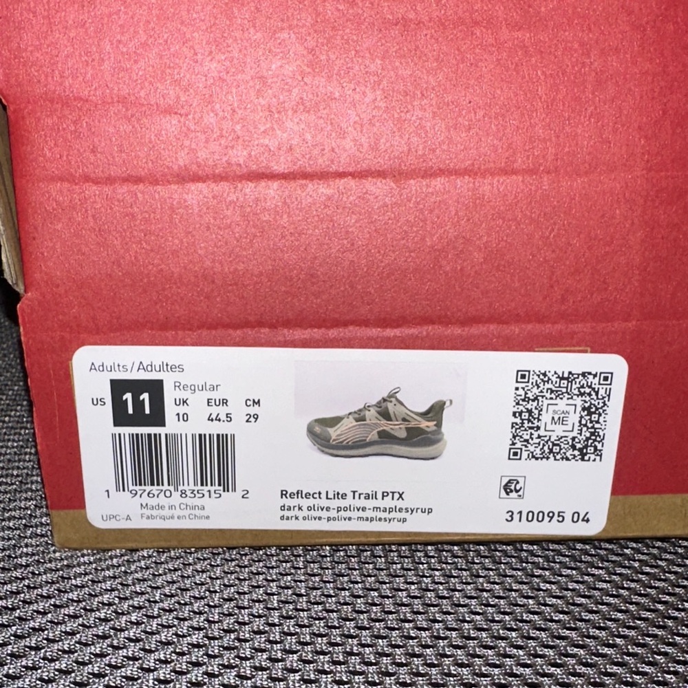 PUMA REFLECT LITE TRAIL PTX WATERPROOF NEW, size 11, very comfy, last one!310095 - Picture 2 of 8